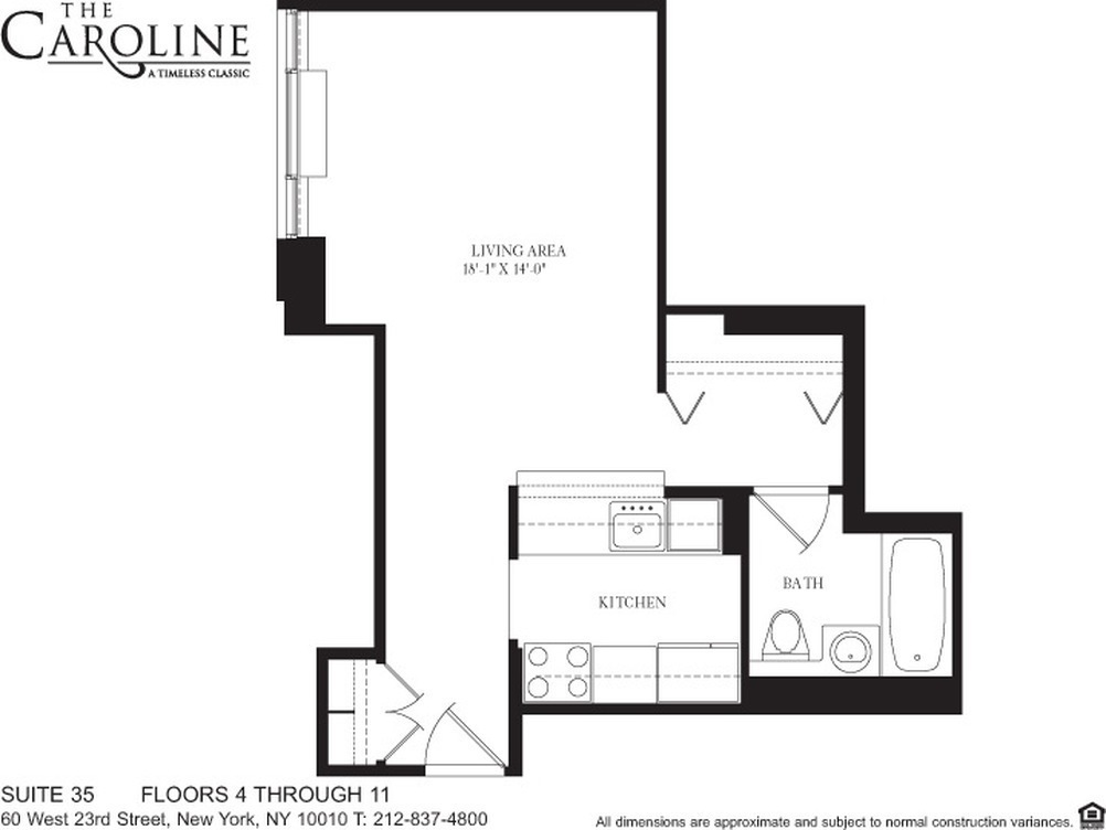 60 W 23rd Street 1135