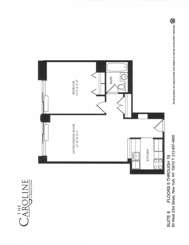 60 W 23rd Street 1809