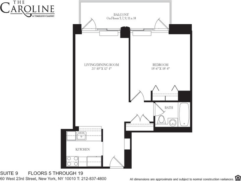 60 W 23rd Street 1109