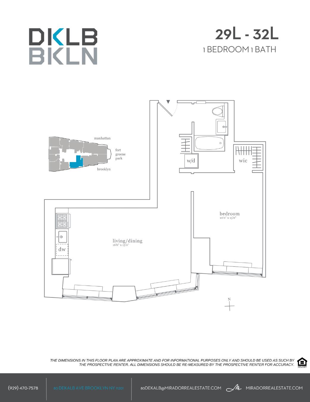 80 Dekalb Avenue 32L