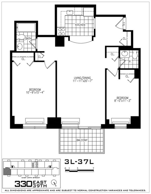 330 E 39th Street 20L