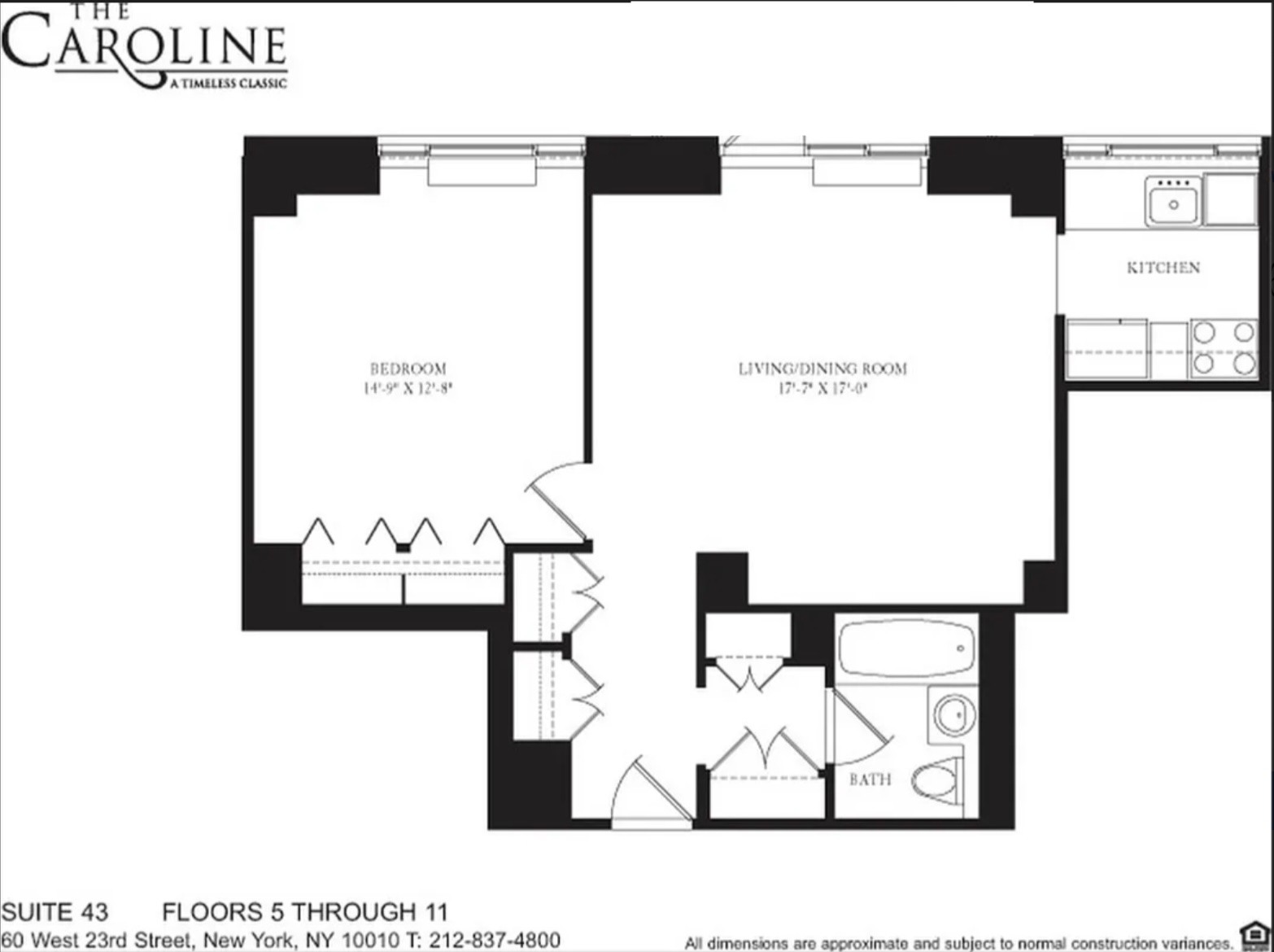 60 W 23rd Street 643