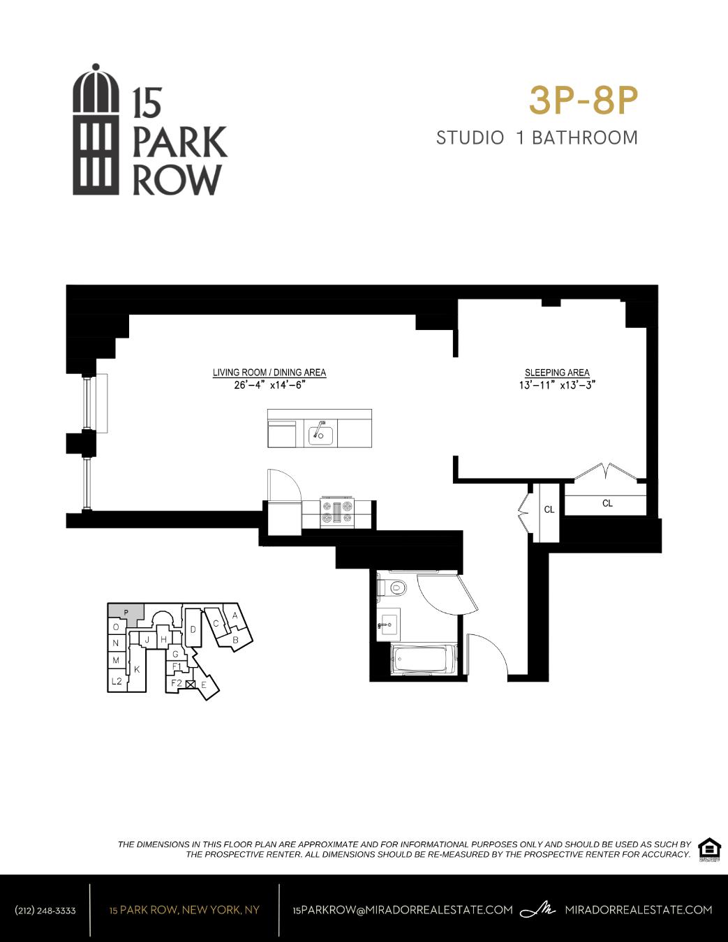 15 Park Row 8P