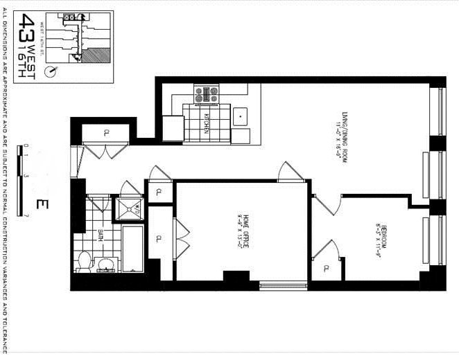 43 W 16th Street 9E