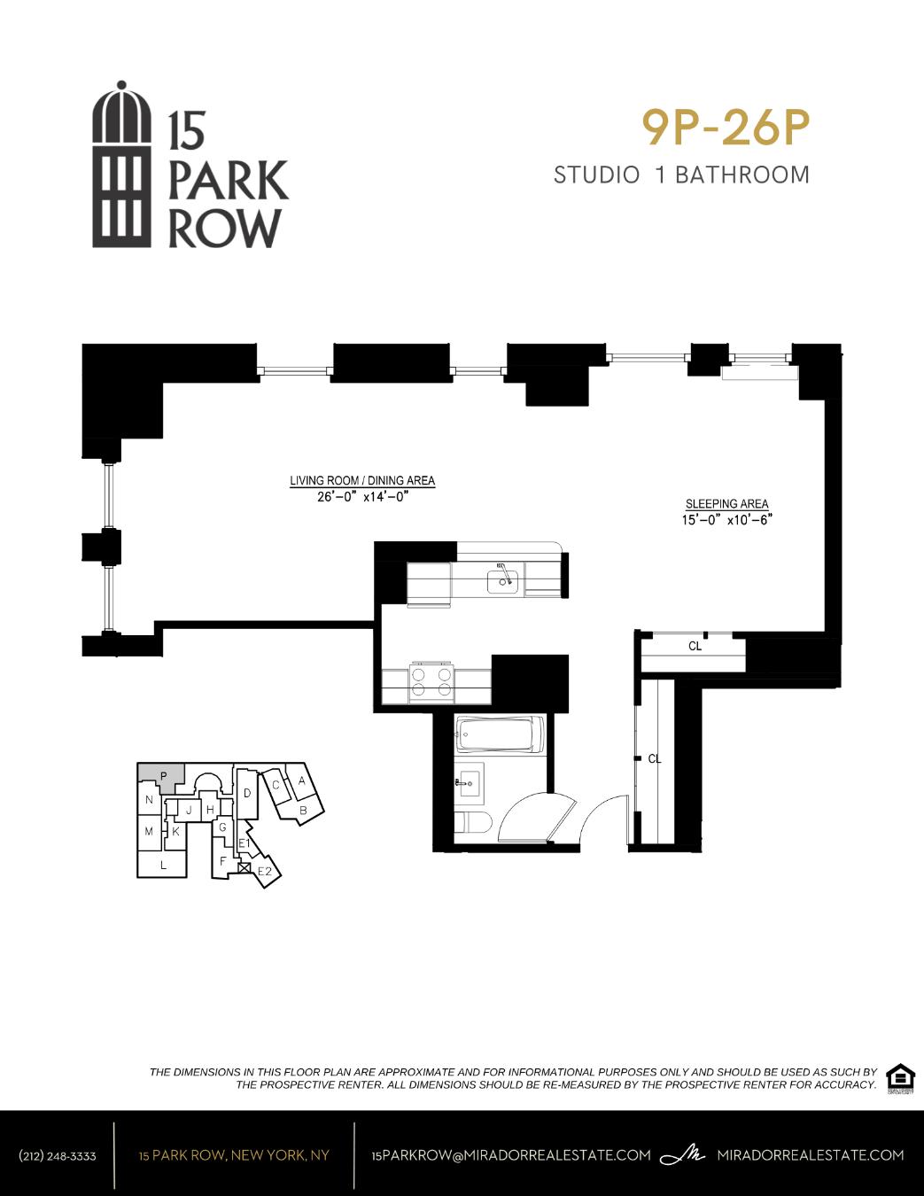 15 Park Row 11P