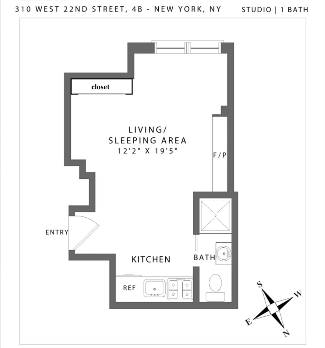 310 W 22nd Street 4b