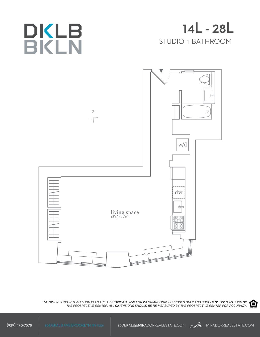 80 Dekalb Avenue 27L