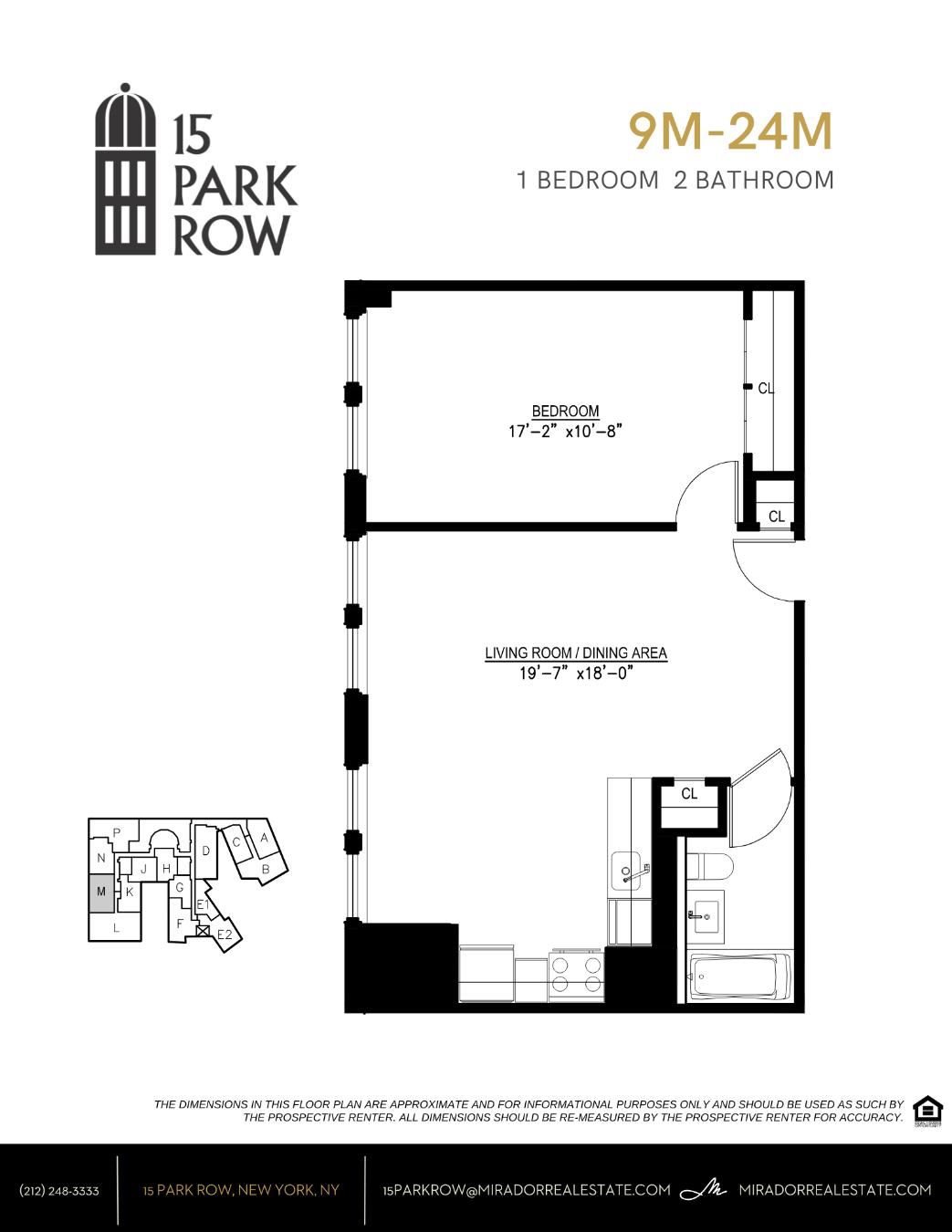 15 Park Row 11M