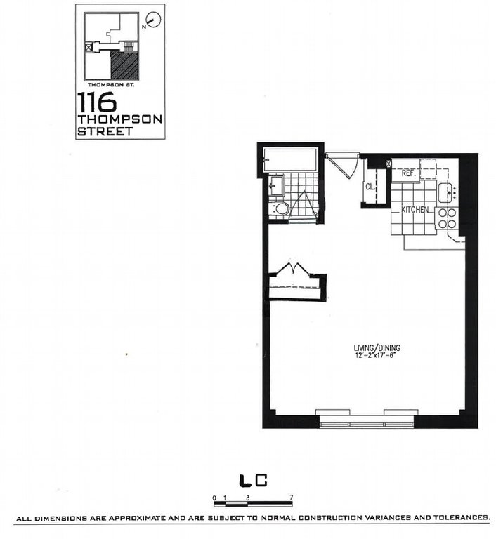 116 Thompson Street LC