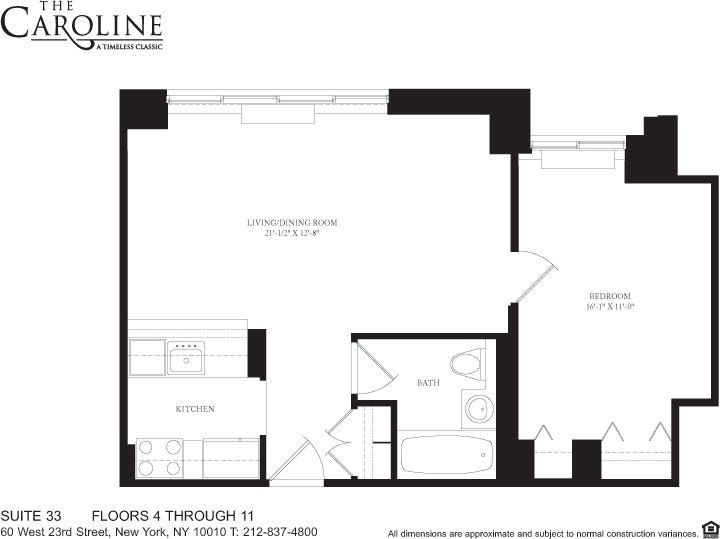 60 W 23rd Street 633