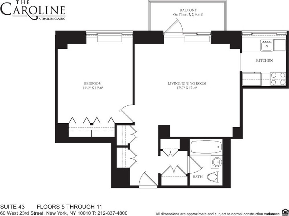 60 W 23rd Street 543