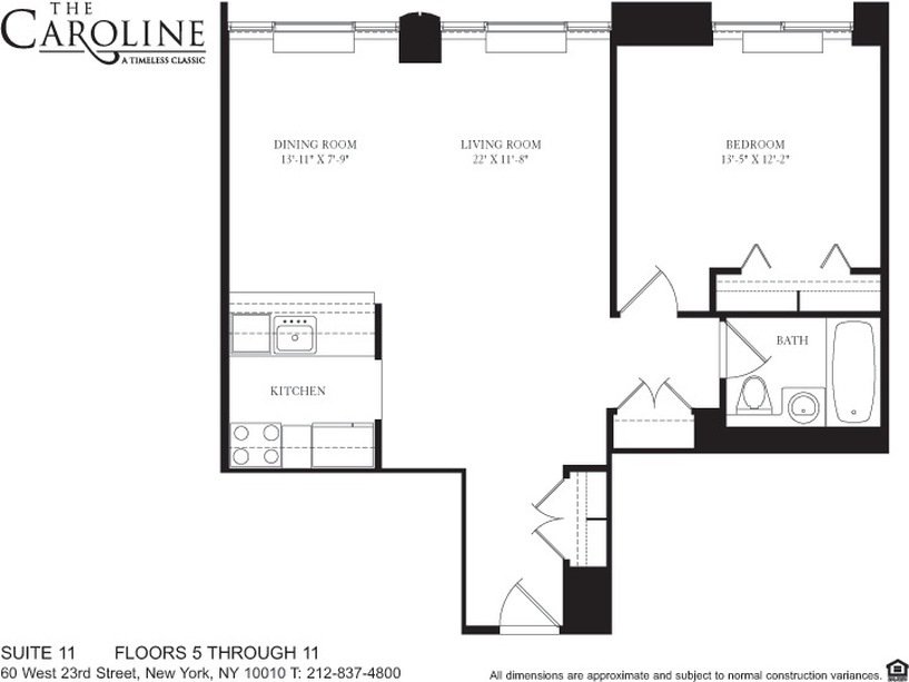 60 W 23rd Street 1111