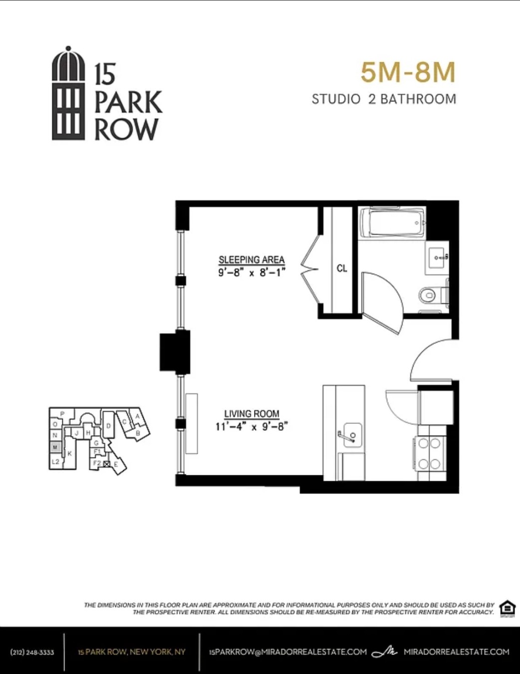 15 Park Row 6M