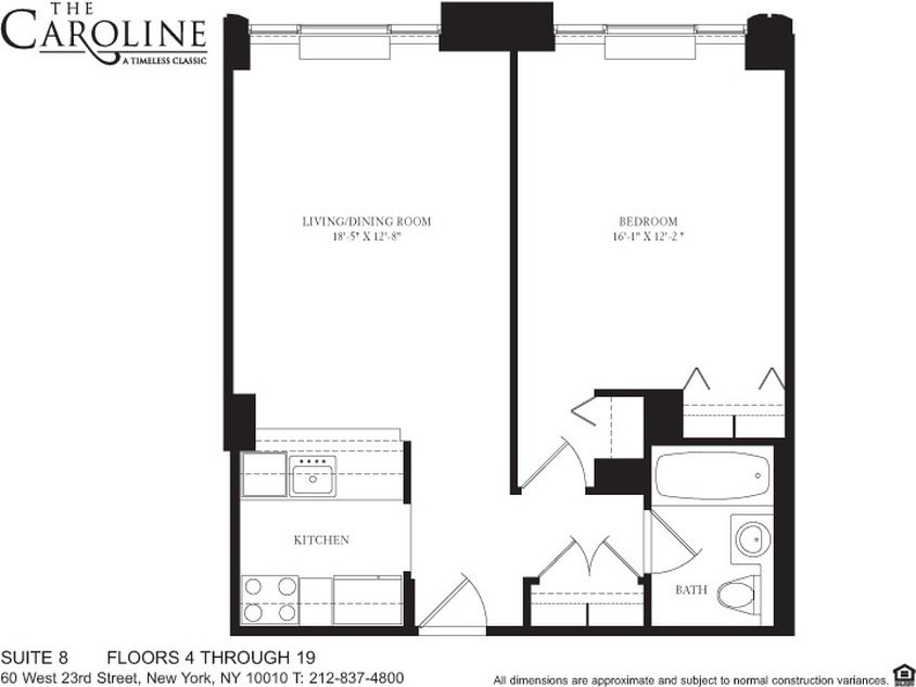 60 W 23rd Street 1708