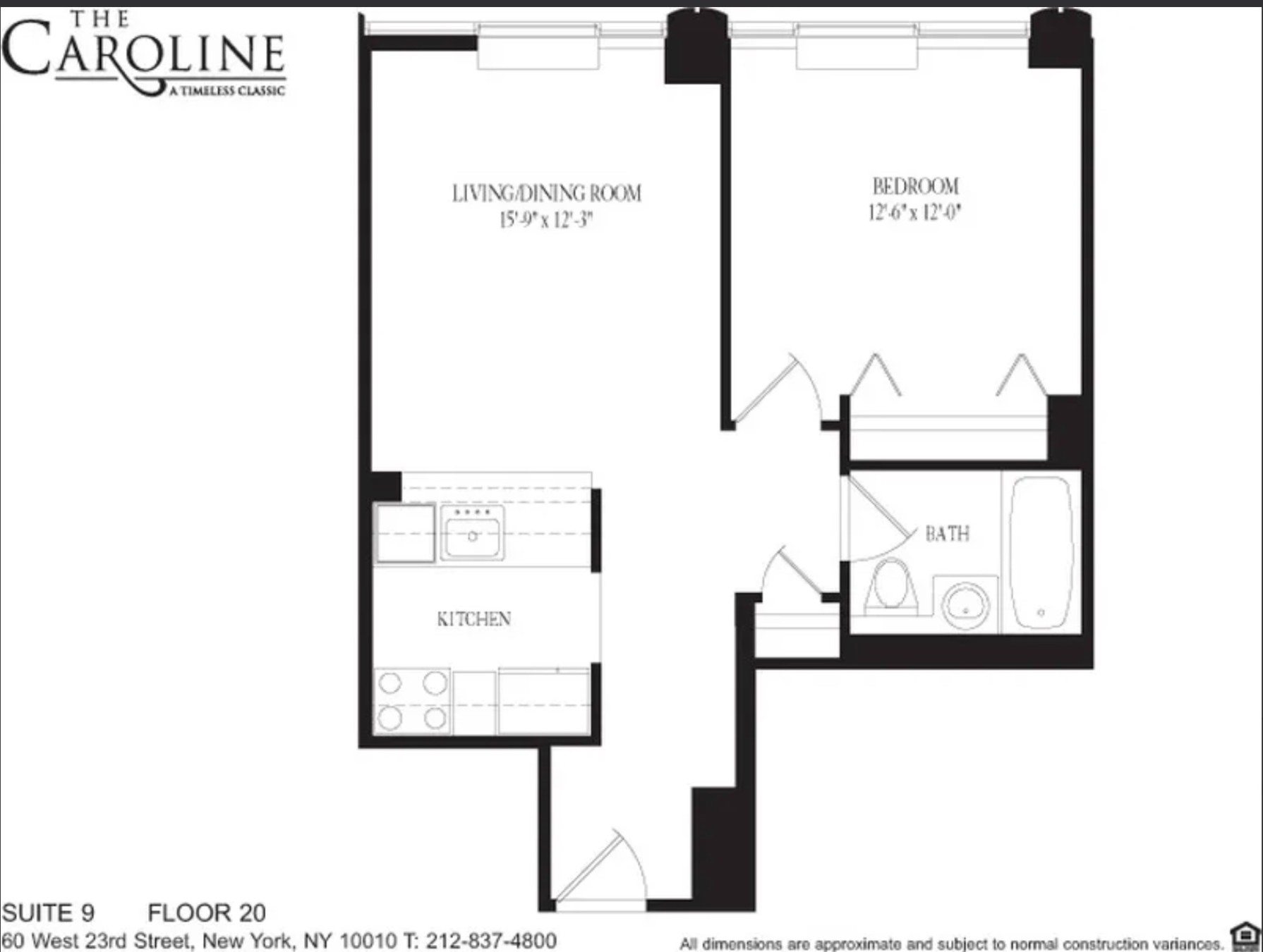 60 W 23rd Street 1709