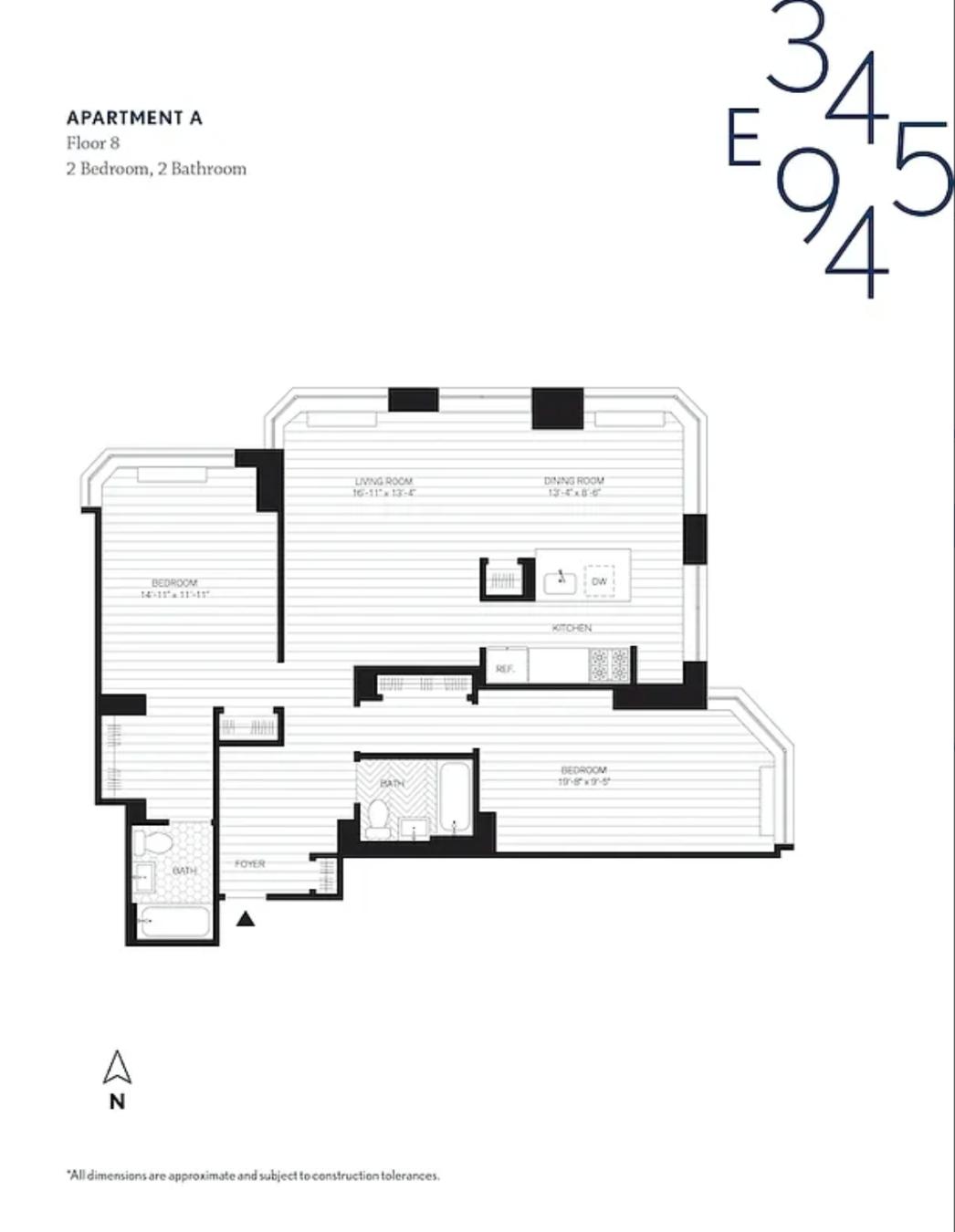 345 E 94th Street 8A