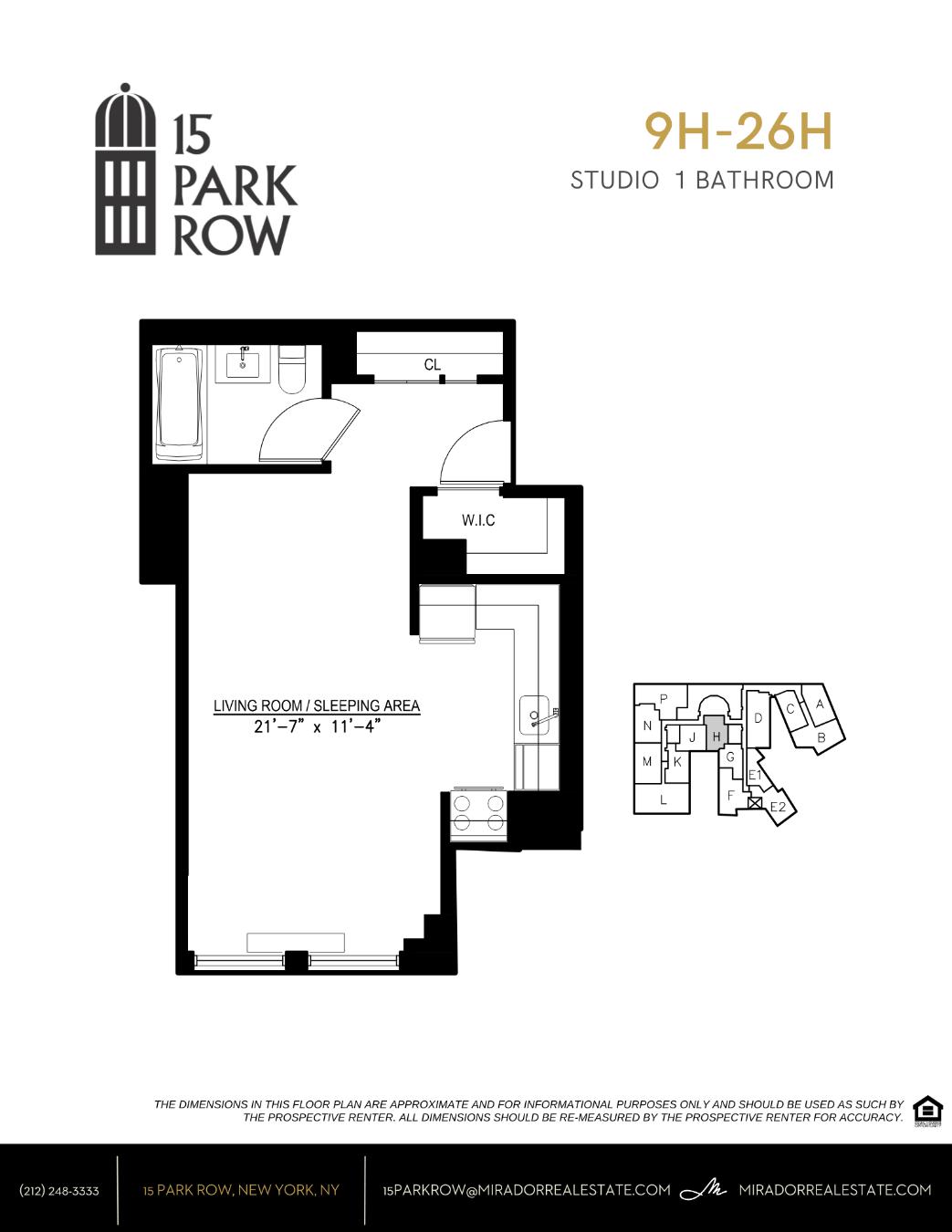 15 Park Row 20H