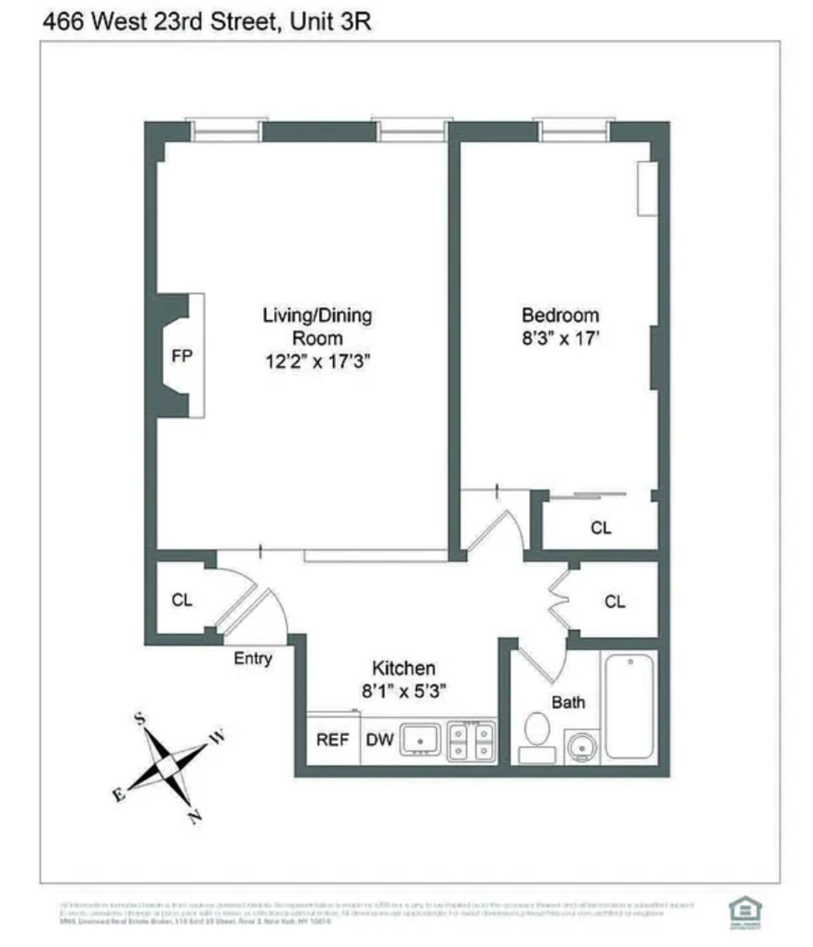 466 W 23rd Street 3r
