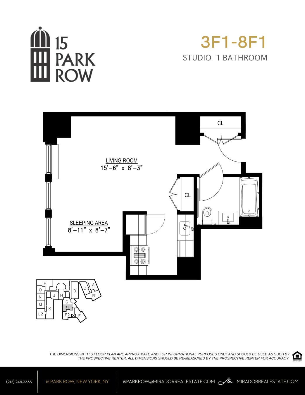 15 Park Row 4F1