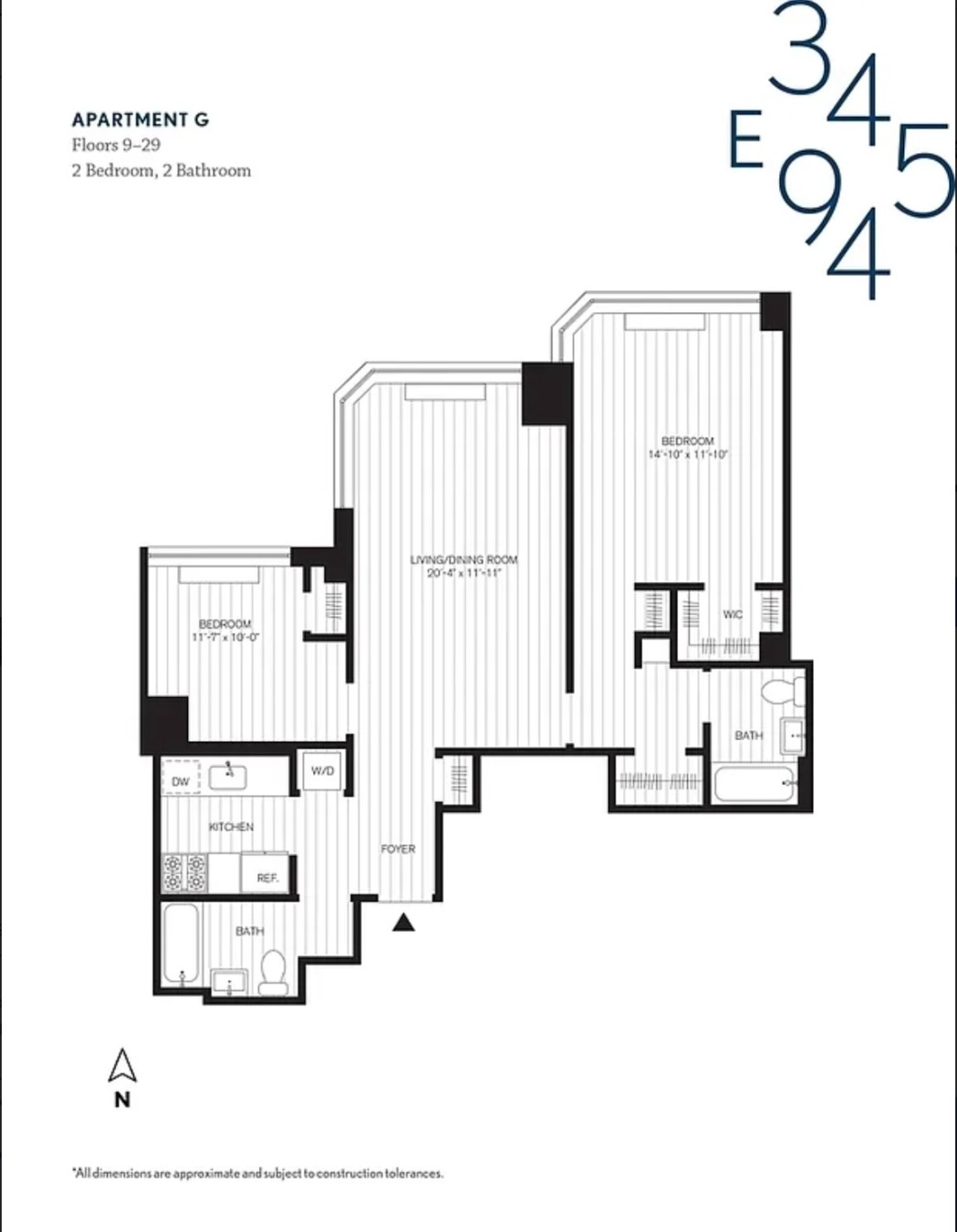 345 E 94th Street 21G