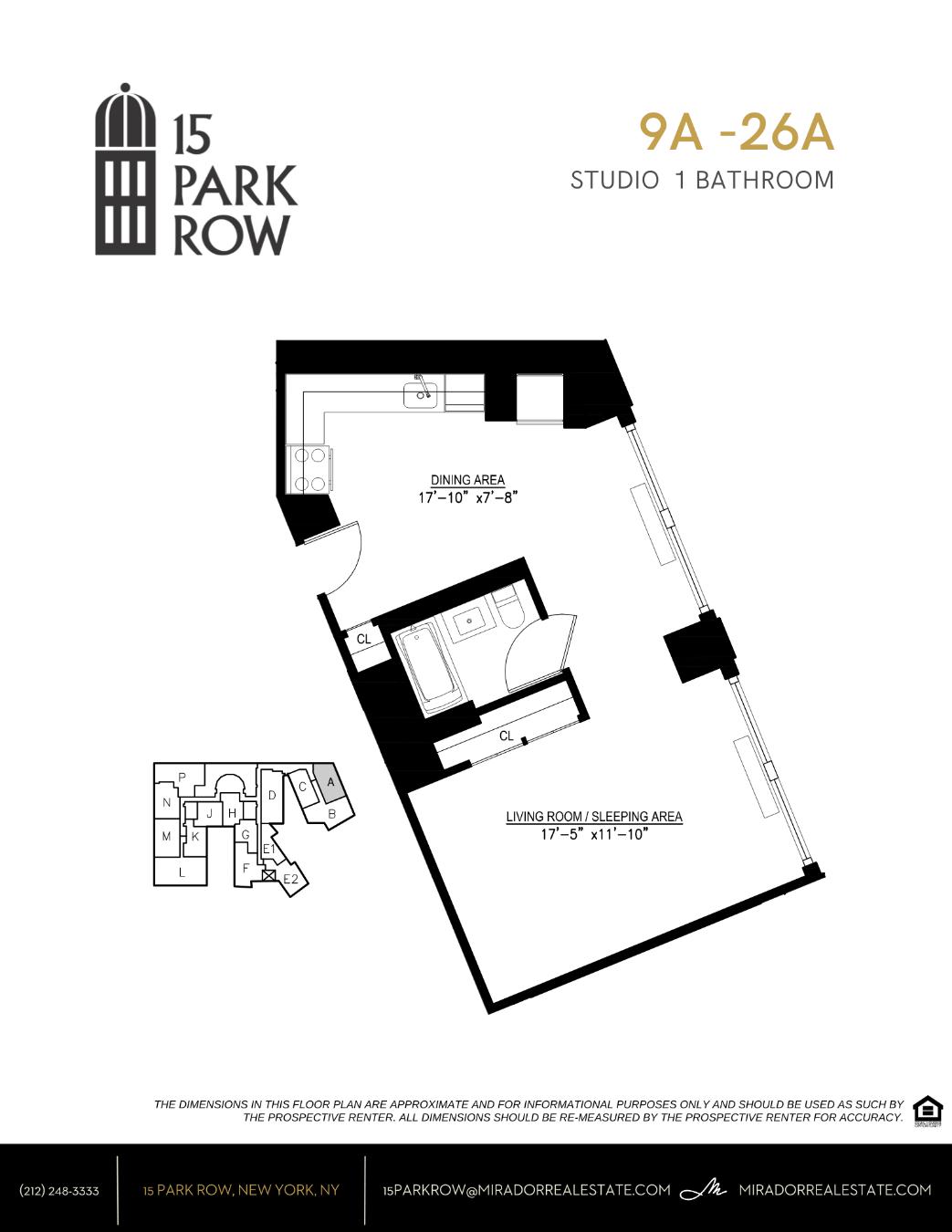 15 Park Row 16A