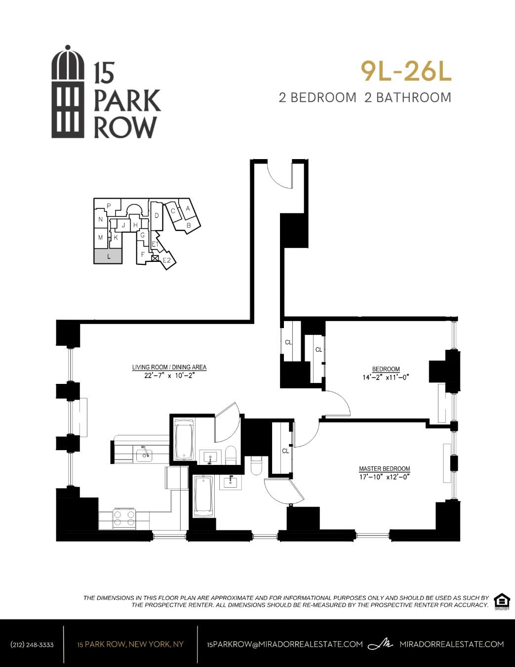15 Park Row 24L