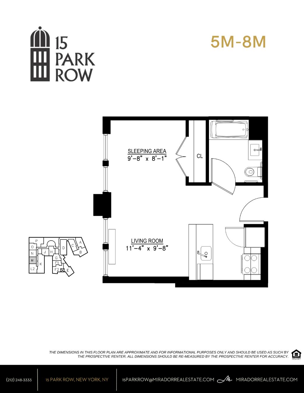 15 Park Row 8M