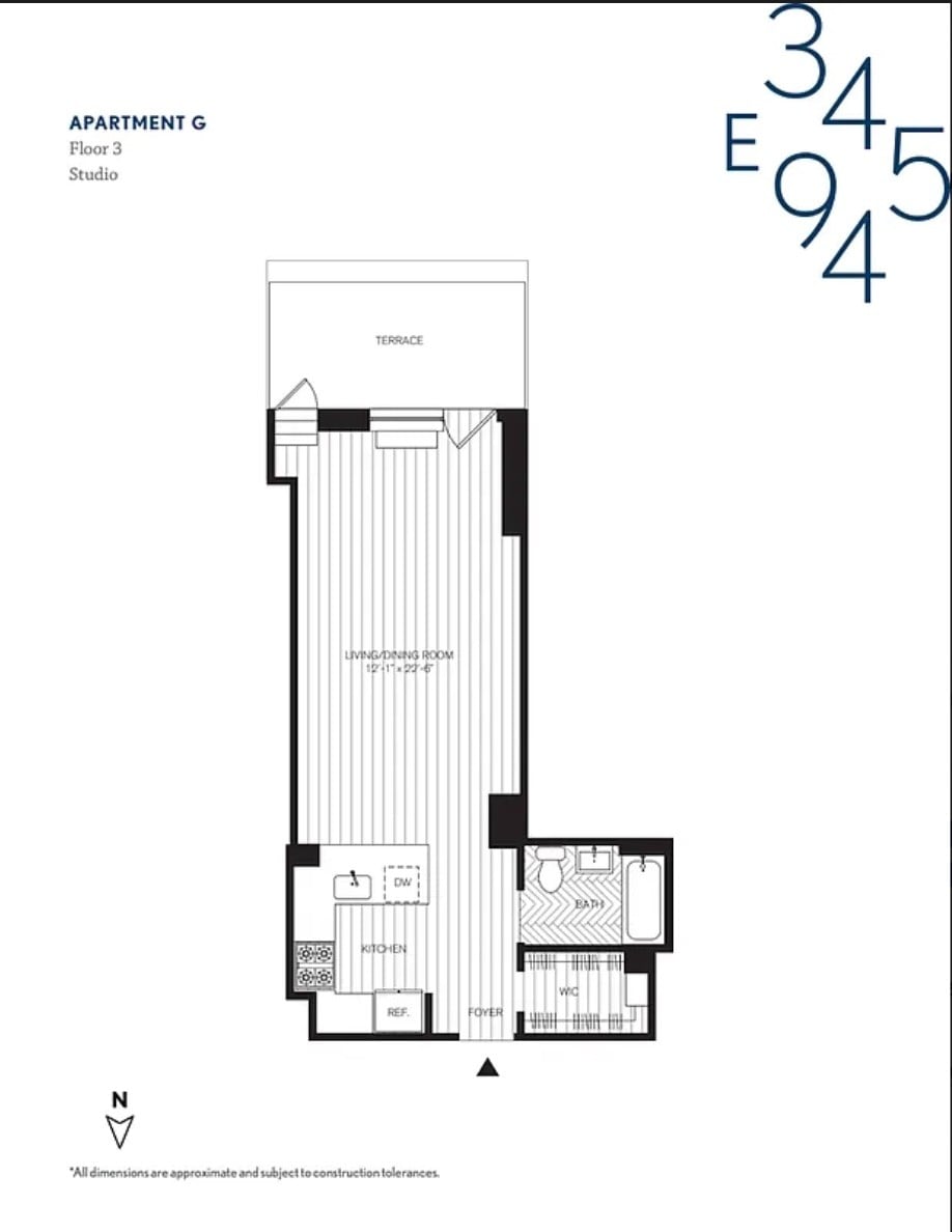 345 E 94th Street 3G