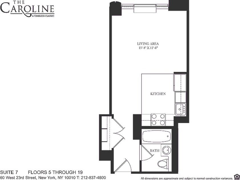 60 W 23rd Street 1607