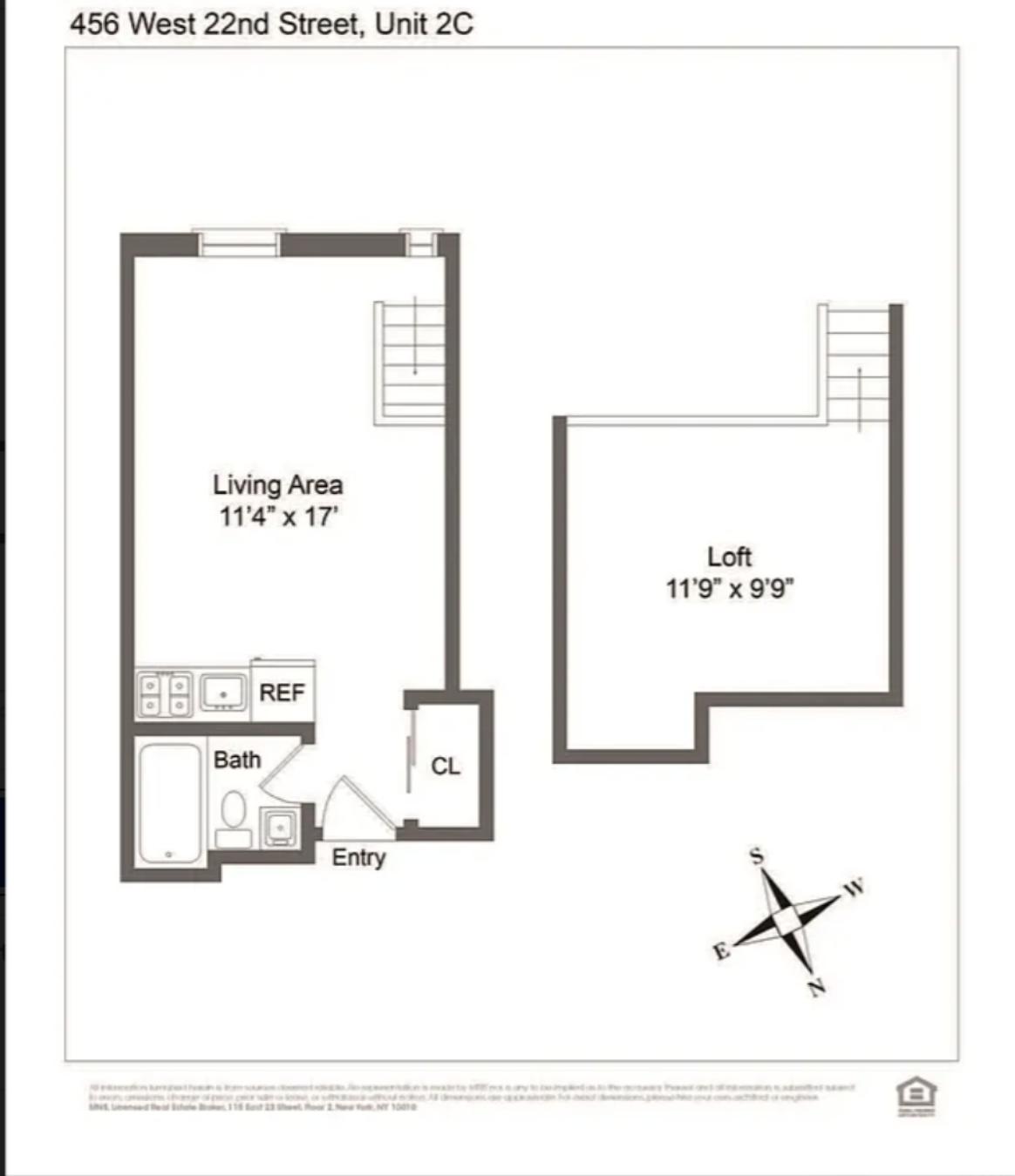 456 W 22nd Street 2c