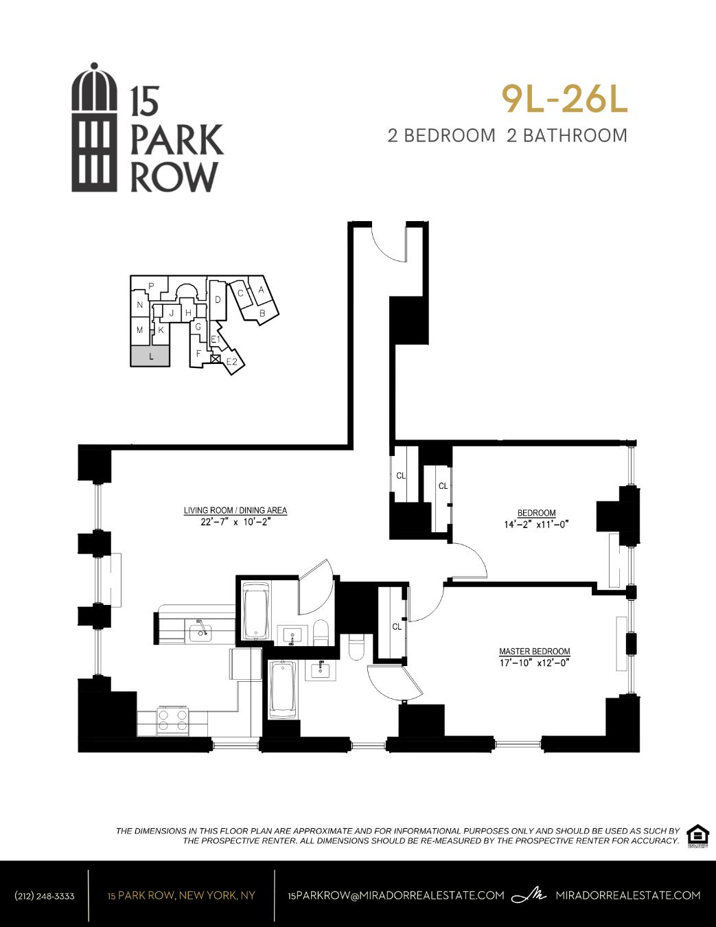 15 Park Row 9L