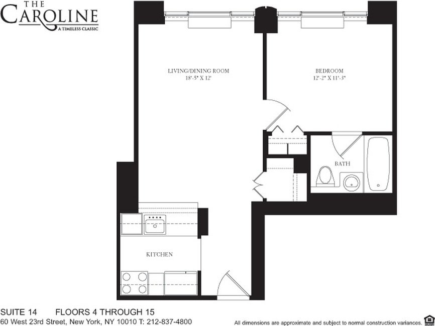 60 W 23rd Street 814