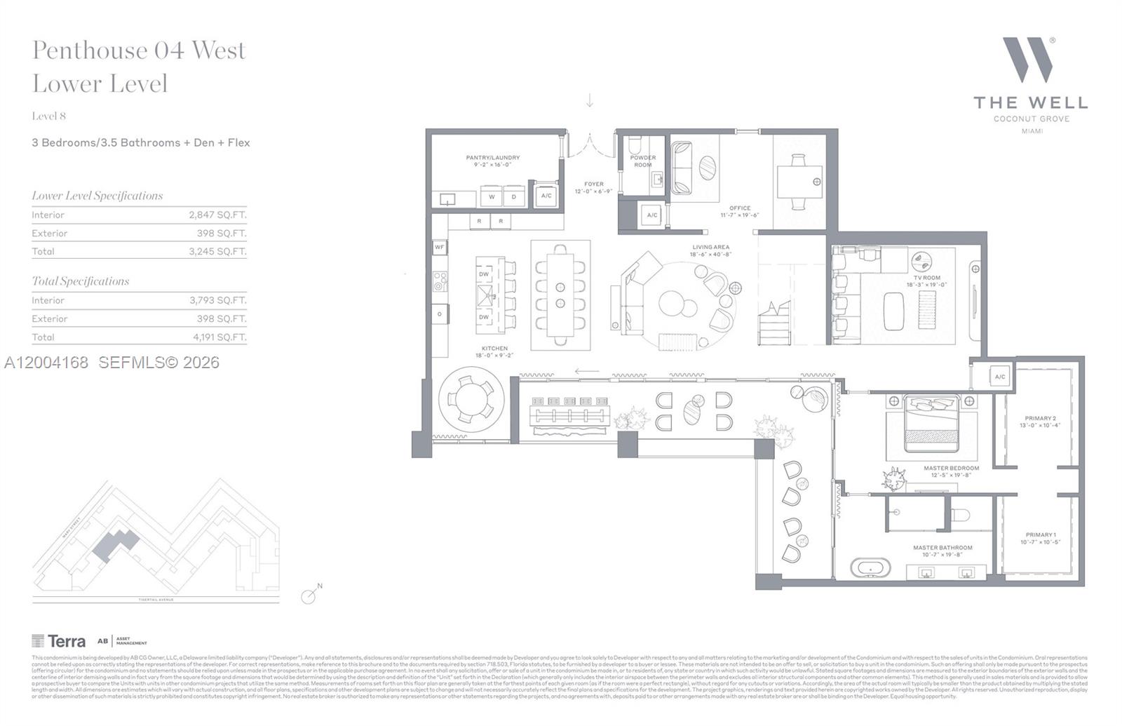 2855 Tigertail Ave Unit: PH04