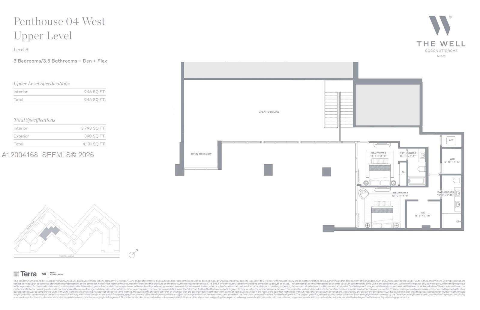 2855 Tigertail Ave Unit: PH04