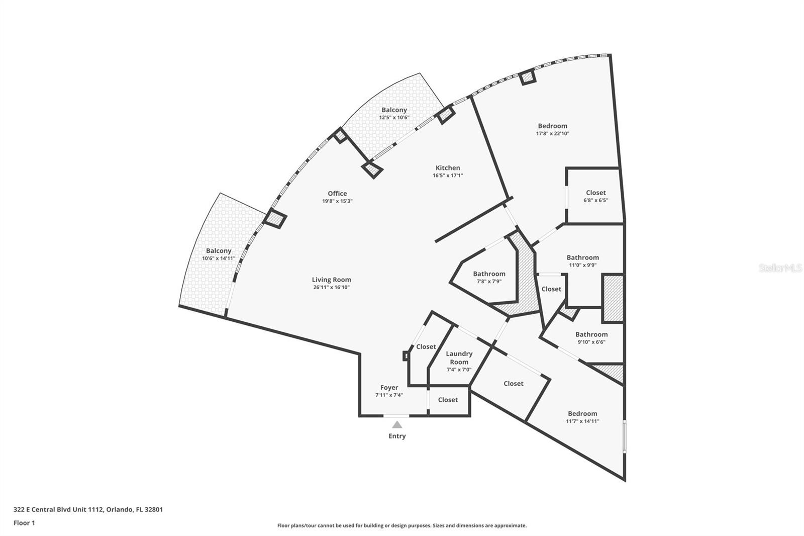 322 E CENTRAL BLVD #2101