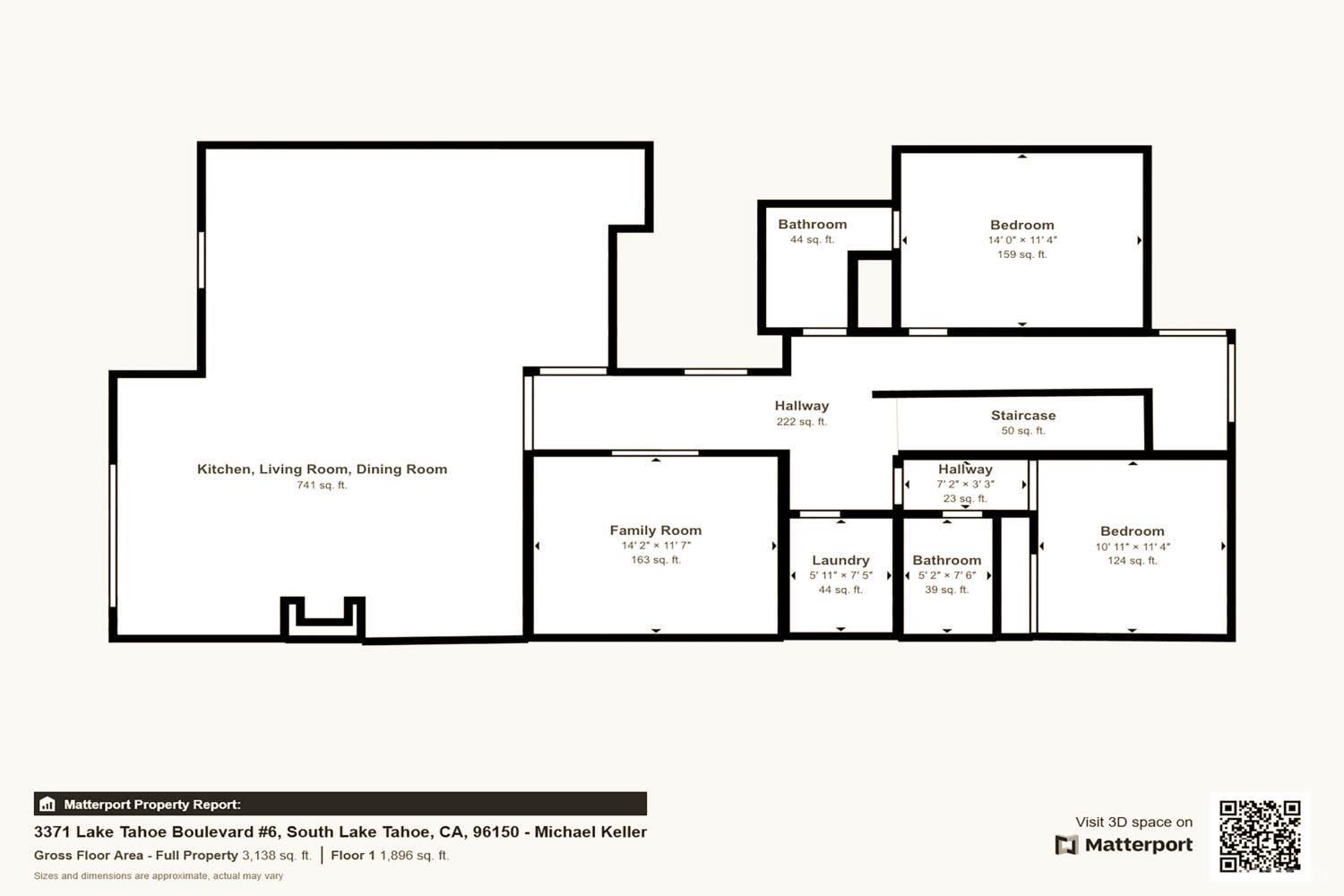 3371 Lake Tahoe Boulevard Unit: 6ABD