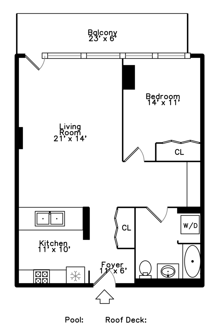 100 E 14th Street Unit: 708