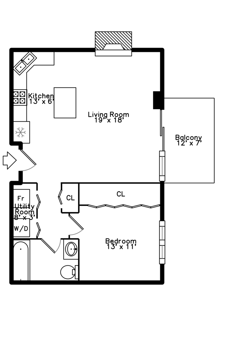 950 W MONROE Street Unit: 817