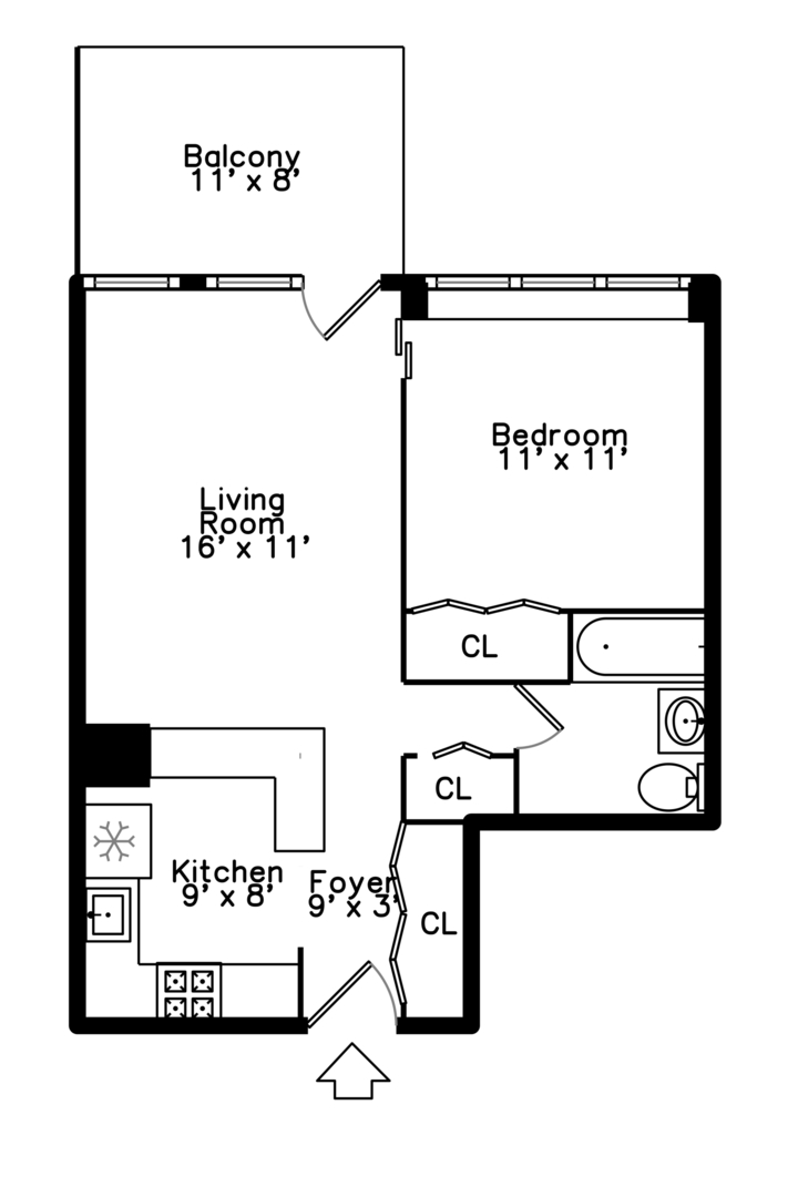 1360 N Sandburg Terrace Unit: 1106C