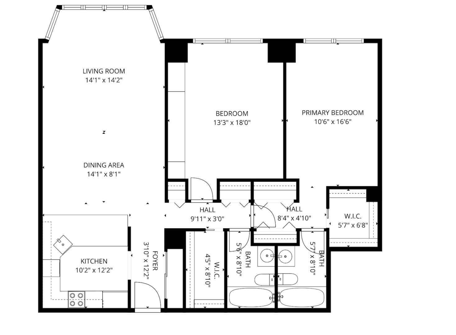 525 W HAWTHORNE Place Unit: 1204