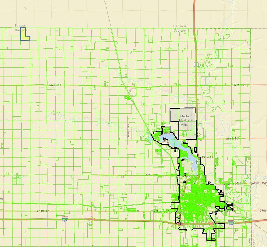 399th Ave & 244th, 243rd St