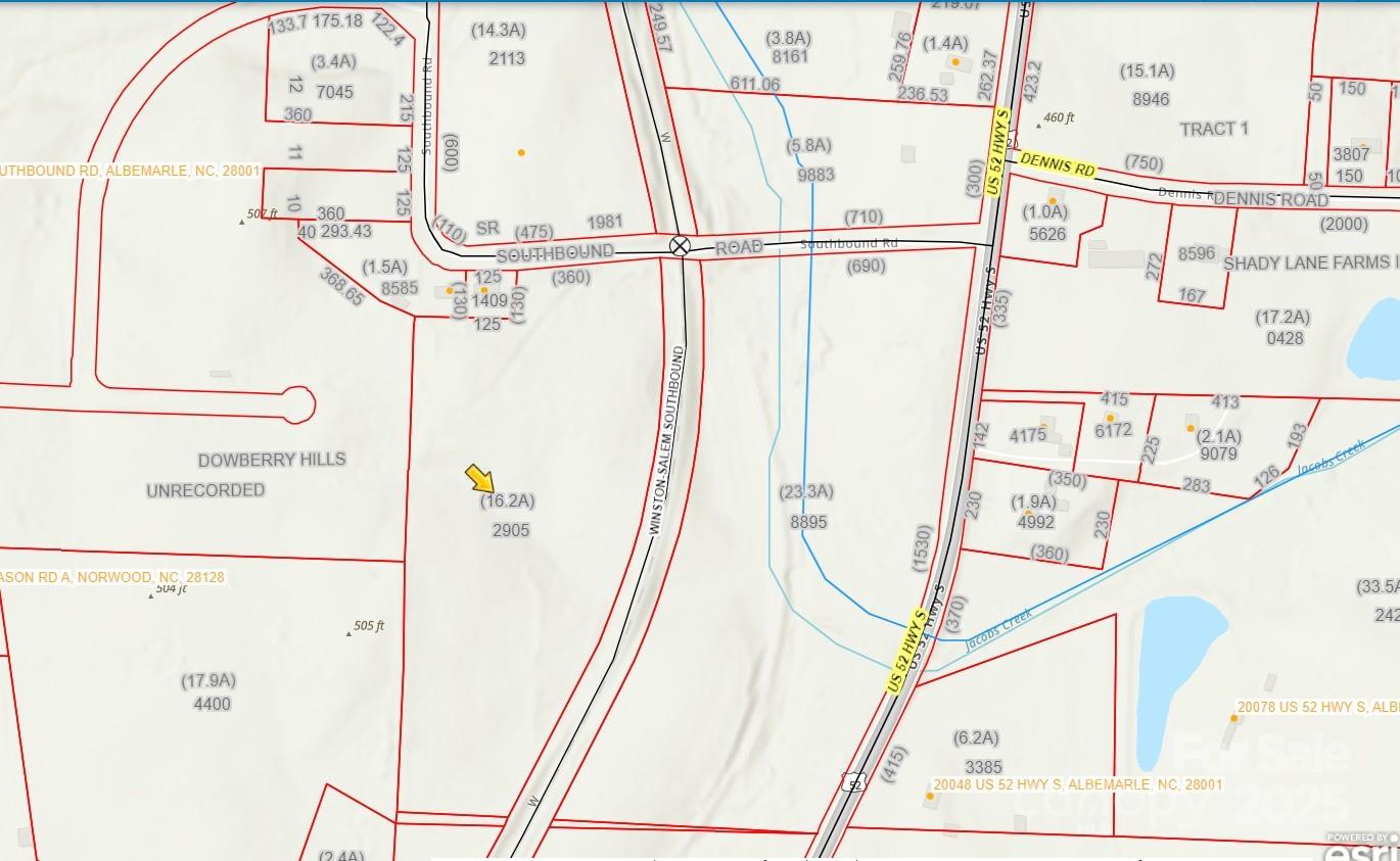 Vac 16.2 Acres Southbound Road