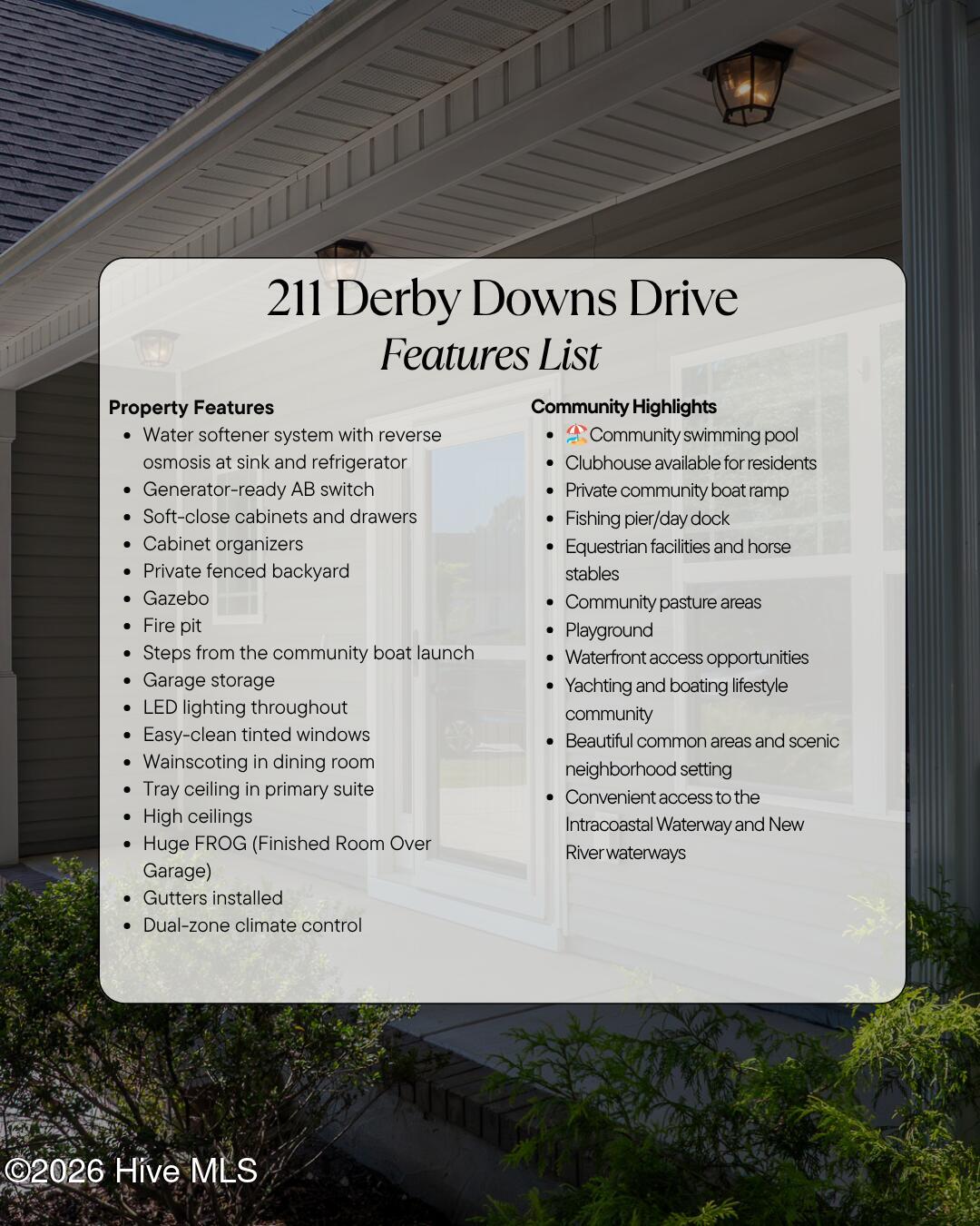 211 Derby Downs Drive