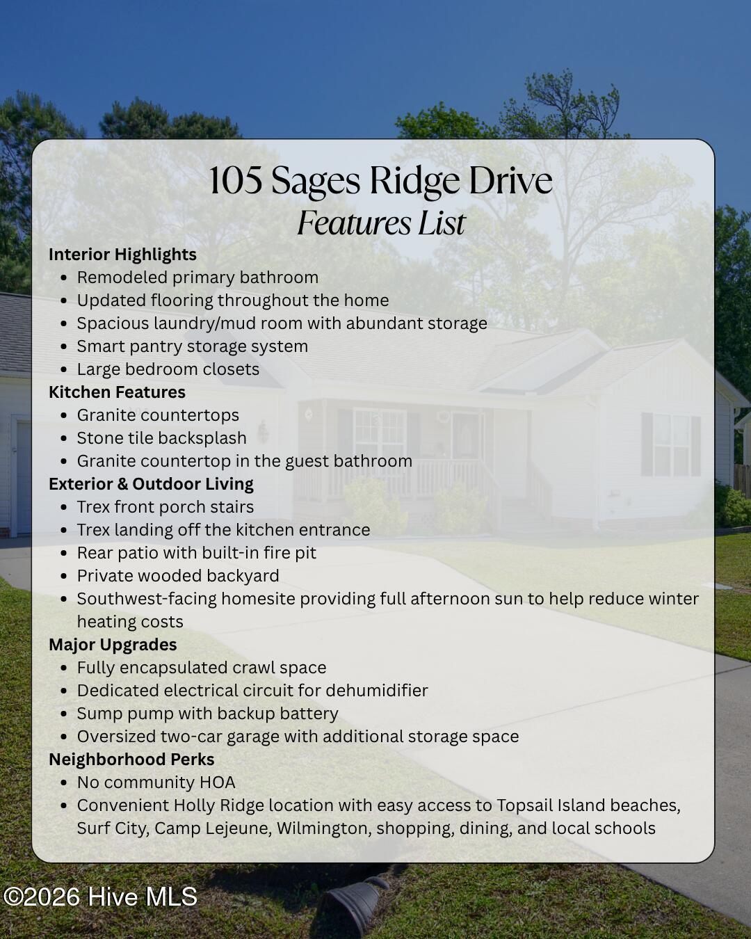 105 Sages Ridge Drive