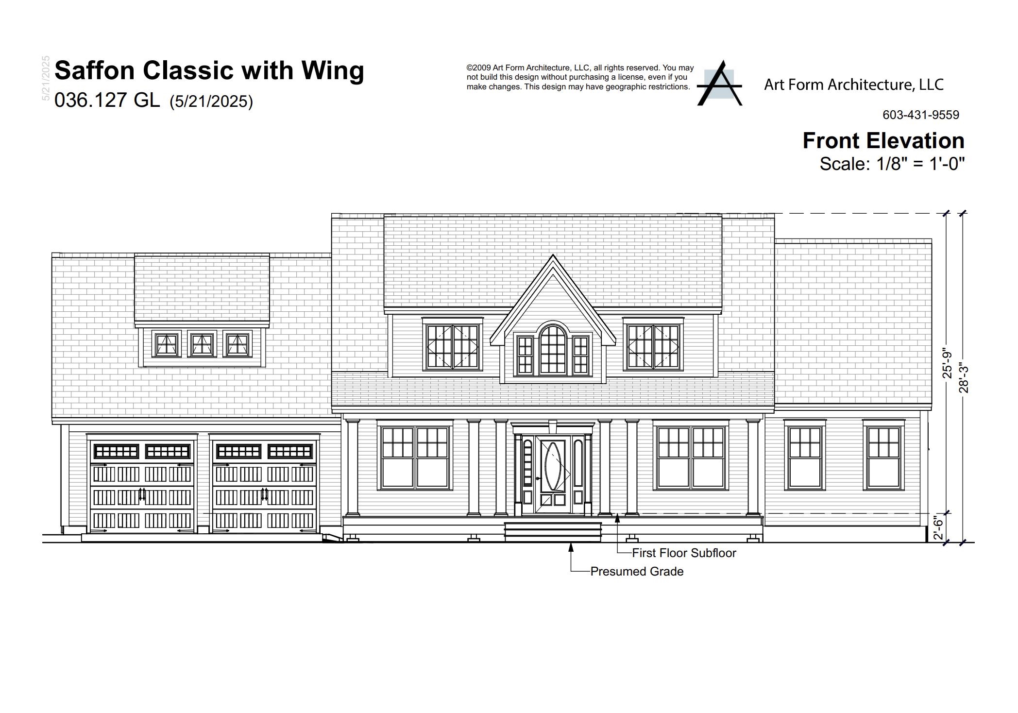 Lot 3 Westview Road Unit: Lot 3 - The Saffron Floor Plan