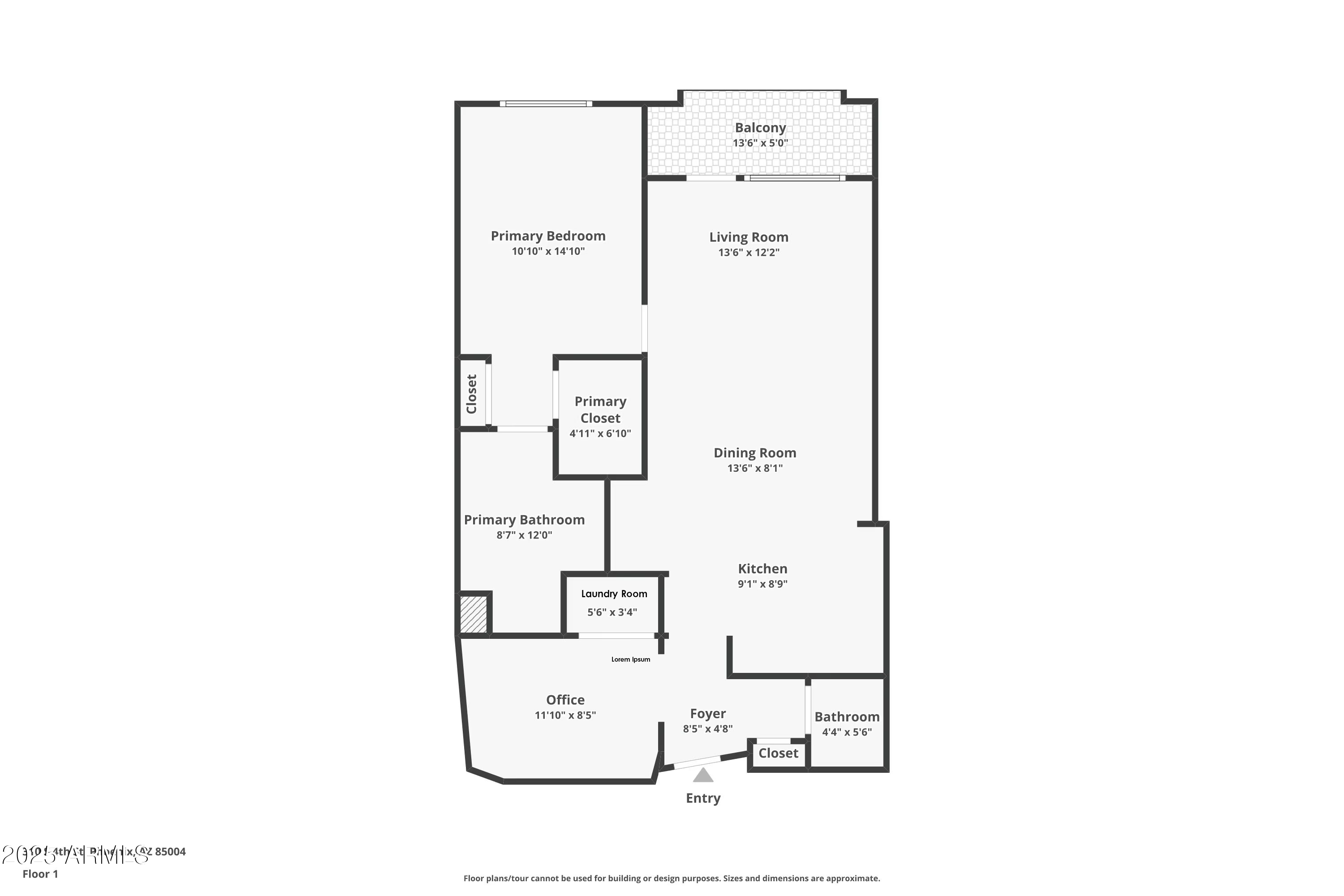 310 S 4TH Street, 1407