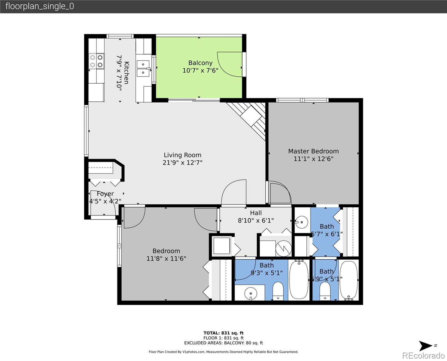 8015 W Eastman Place Unit: 106
