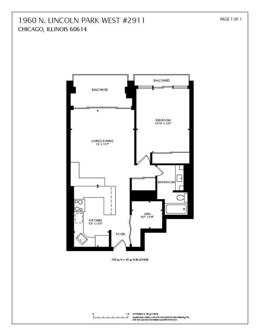 1960 N Lincoln Park West Unit: 2911