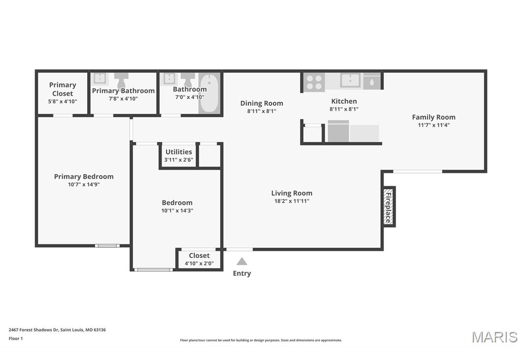 2467 Forest Shadows Drive