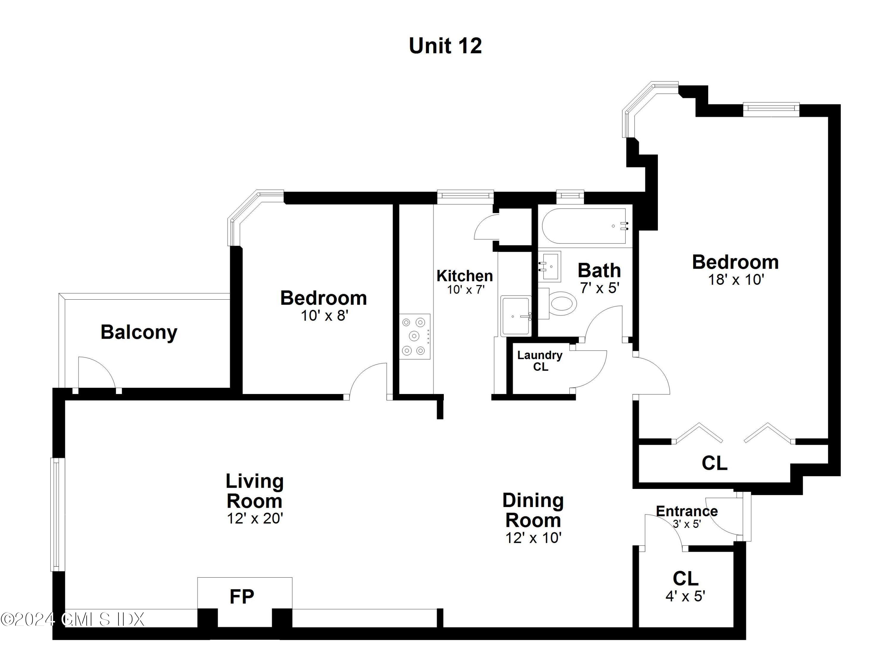 25 W Elm Street, 12